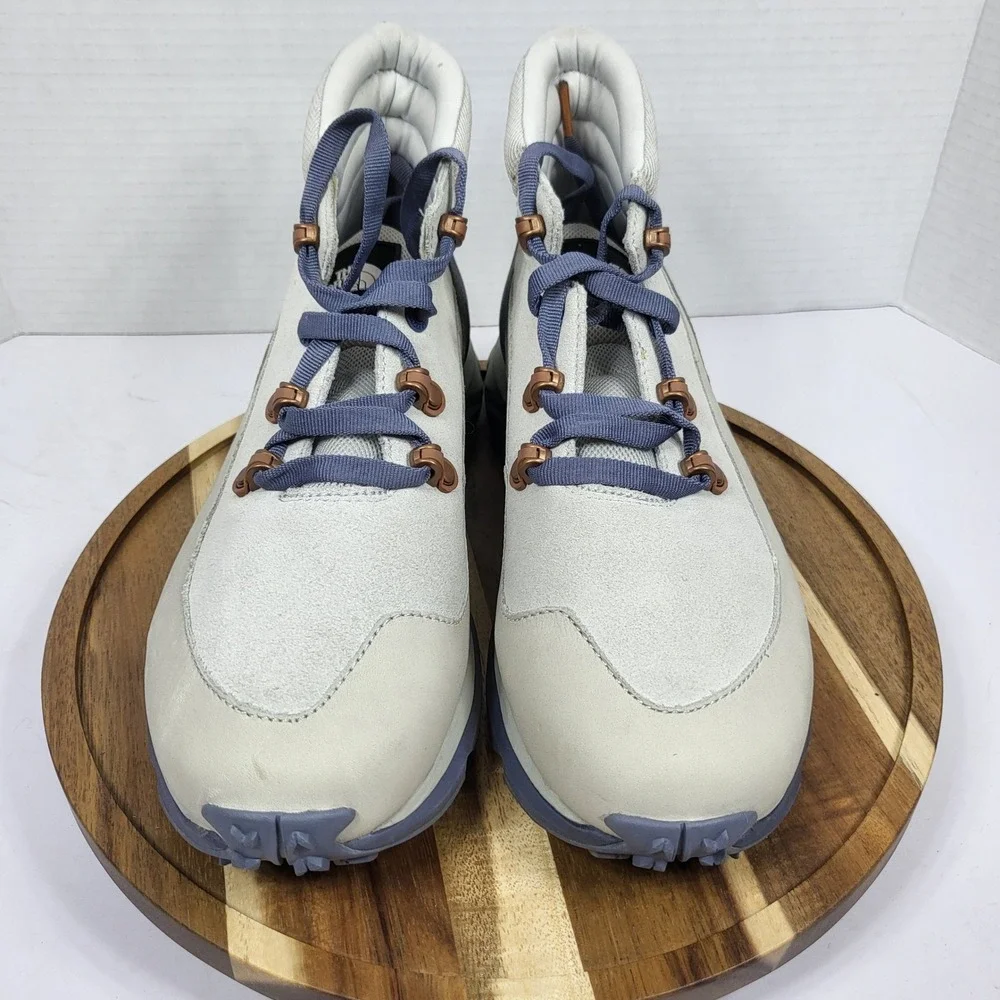 The North Face Women's Raedonda‎ Boot Sneaker Hiking Vibram Grey Blue Size 9